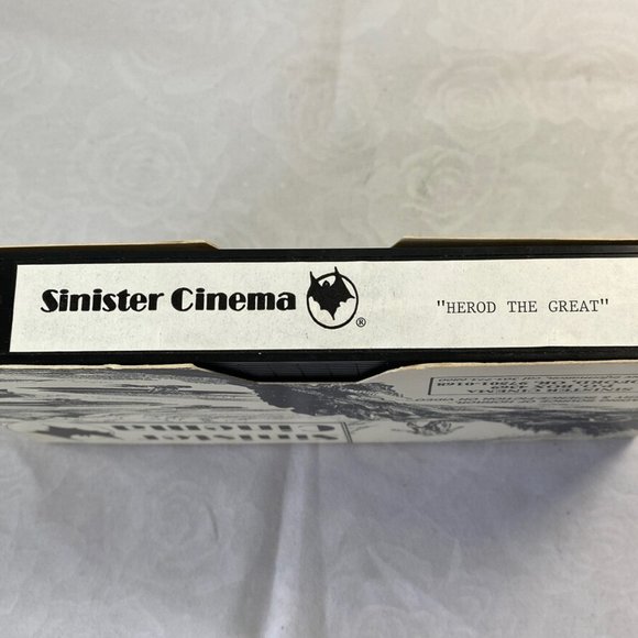 Sinister Cinema VHS Classic Thriller "Herod the Great" Crime Mystery - Picture 6 of 6